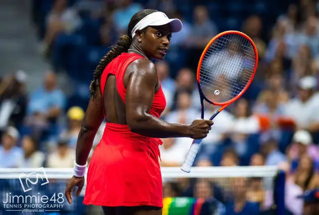 Sloane Stephens at the 2024 US Open