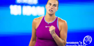 Aryna Sabalenka at the 2024 Wuhan Open