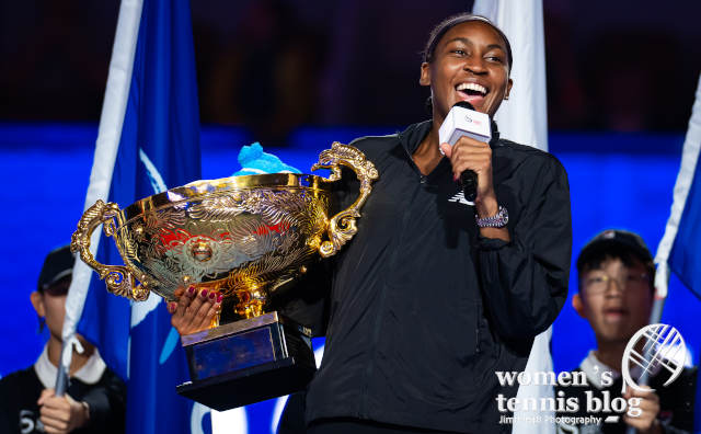 Coco Gauff, the 2024 China Open champion