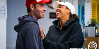 Madison Keys and Bjorn Fratangelo