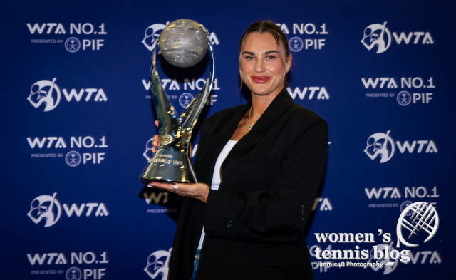 Aryna Sabalenka, player of the year