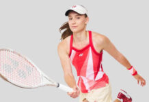 Elena Rybakina in new Yonex outfit for 2025