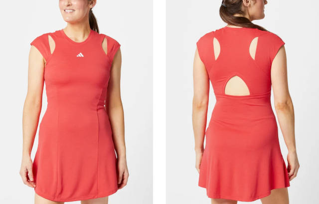 Red Adidas Melbourne dress