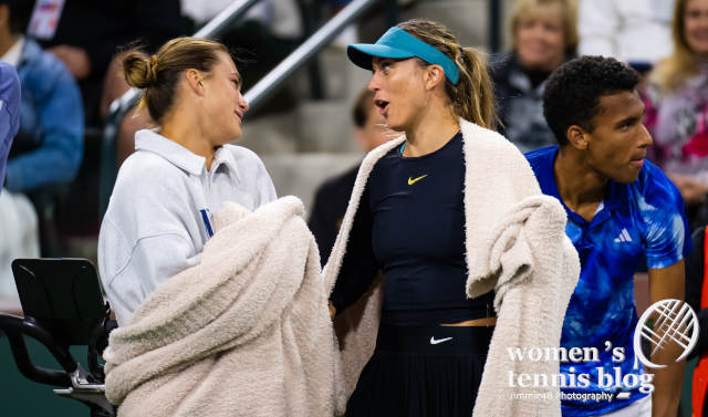 Aryna Sabalenka and Paula Badosa