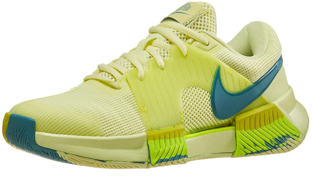 Nike GP Challenge 1 PRM Yellow/Teal Women's Shoes