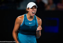 Madison Keys at the 2025 Australian Open