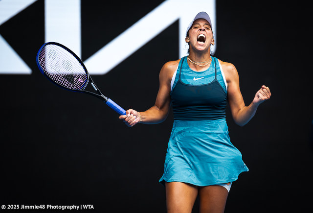 Madison Keys' Nike dress at the 2025 Australian Open