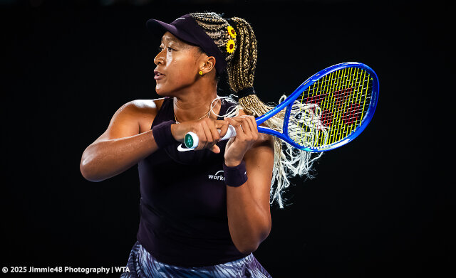 Naomi Osaka at the 2025 Australian Open