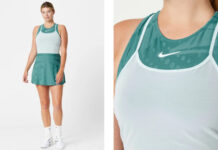 Nike Melbourne dress 2025 green