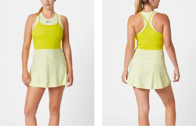 Nike Melbourne dress 2025 yellow