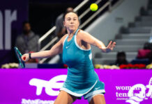 Amanda Anisimova at the Qatar Totalenergies Open