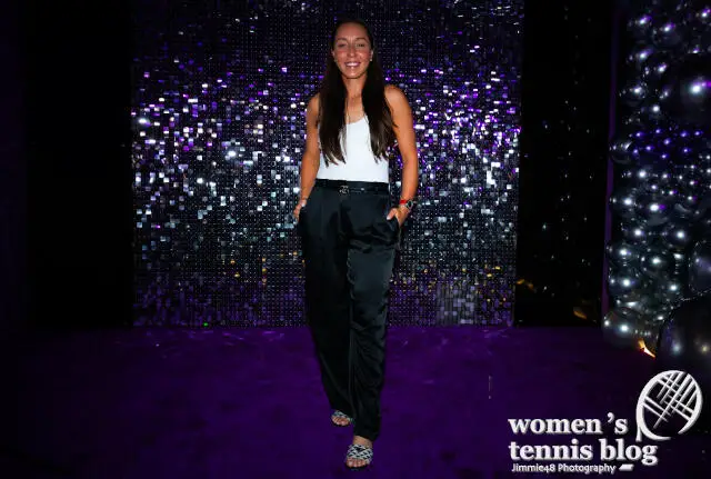Jessica Pegula at the Dubai Players' Party