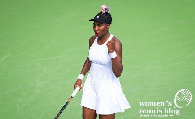 Venus Williams at a tennis tournament in 2023