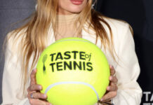 Dayana Yastremska at the Taste of Tennis Indian Wells event