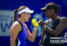 Jessica Pegula and Asia Muhammad