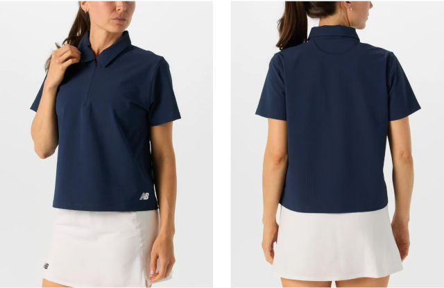 New Balance Women's Paris Tournament Crop Polo