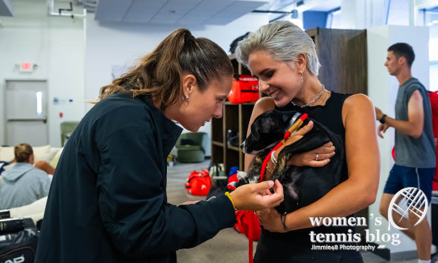 Daria Kasatkina and Natalia Zabiiako