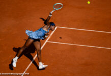 Coco Gauff at Roland Garros 2025