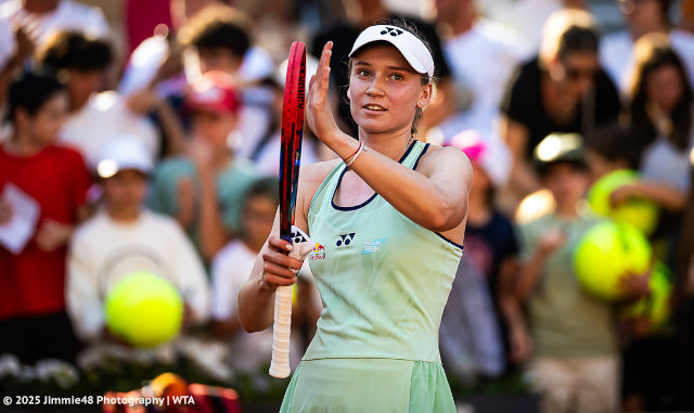 Elena Rybakina at Roland Garros 2025