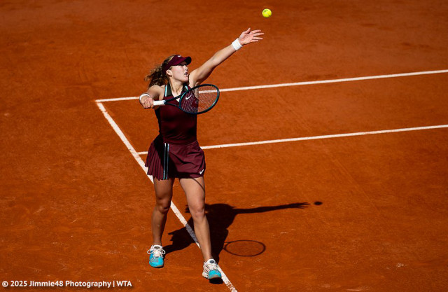 Mirra Andreeva at Roland Garros 2025