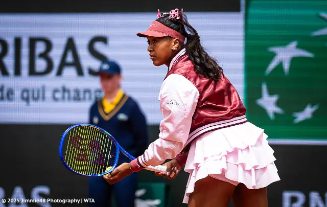Naomi Osaka's outfit at Roland Garros 2025