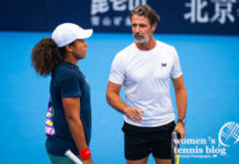 Naomi Osaka and Patrick Mouratoglou