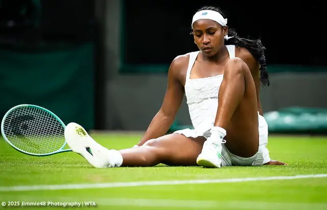 Coco Gauff at Wimbledon 2025