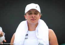 Iga Swiatek at Wimbledon 2025