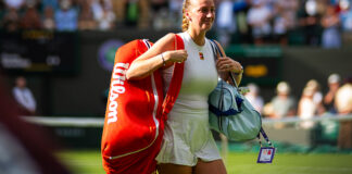 Petra Kvitova at Wimbledon 2025