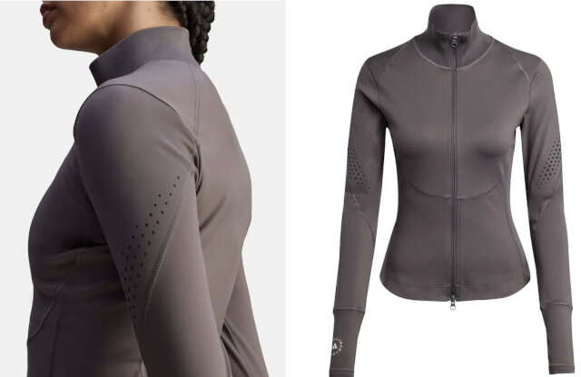 adidas Women's Stella McCartney Midlayer Full Zip