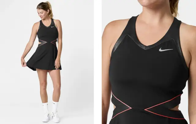 Nike delivers! Sharapova’s glamour returns in stunning US Open dress