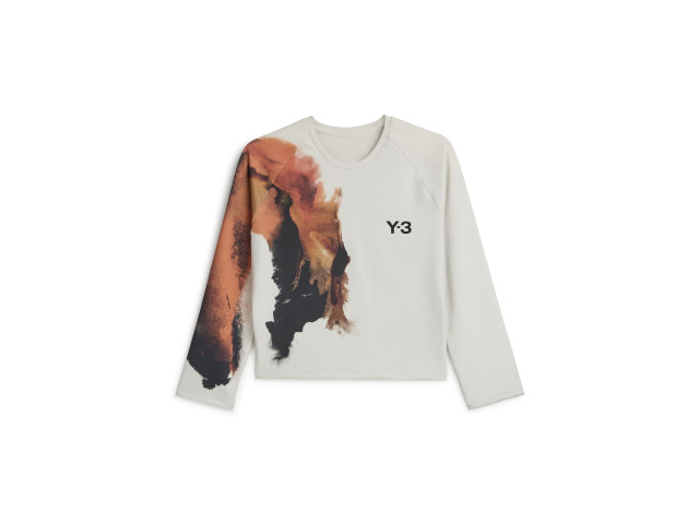 adidas Women's Y-3 Crop Long Sleeve 