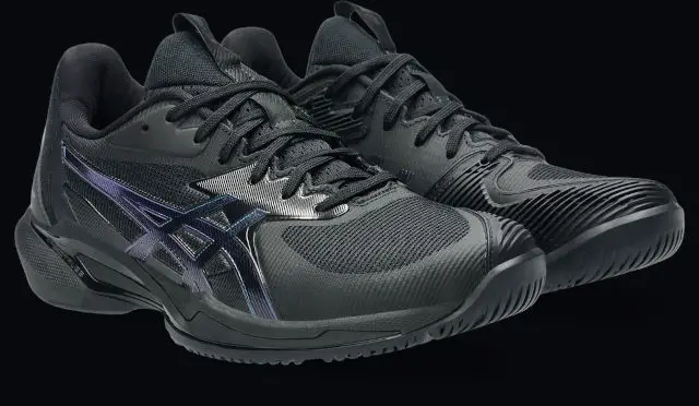 Asics Solution Speed FF 3 Black/Blue Women's Shoes