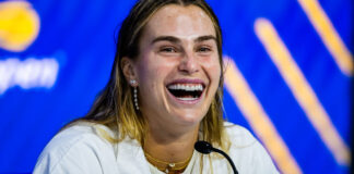 Aryna Sabalenka at the 2025 US Open