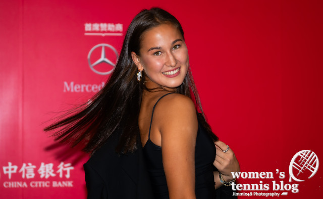 Kamilla Rakhimova at the 2025 China Open