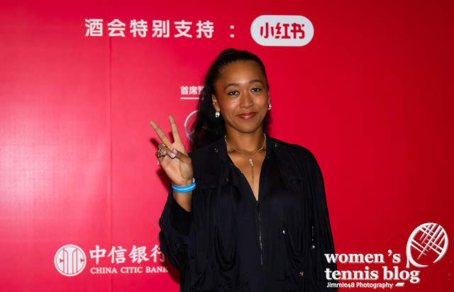 Naomi Osaka at the 2025 China Open