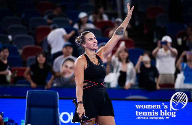 Aryna Sabalenka at Wuhan Open 2025