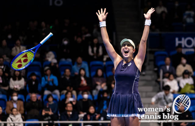 Bencic celebrates her Tokyo triumph