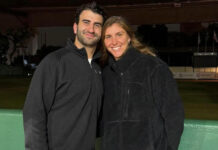 Beatriz Haddad Maia with boyfriend