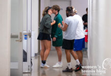 Pavlyuchenkova engaged to her fashion-forward boyfriend Anastasia Pavlyuchenkova kisses her boyfriend at the 2024 Cincinnati Open