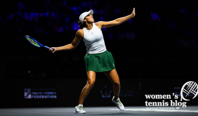 Madison Keys at the 2025 WTA Finals