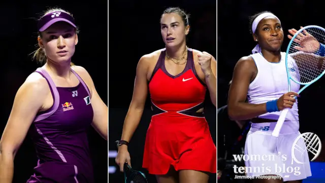 2025 WTA Finals Riyadh Fashion