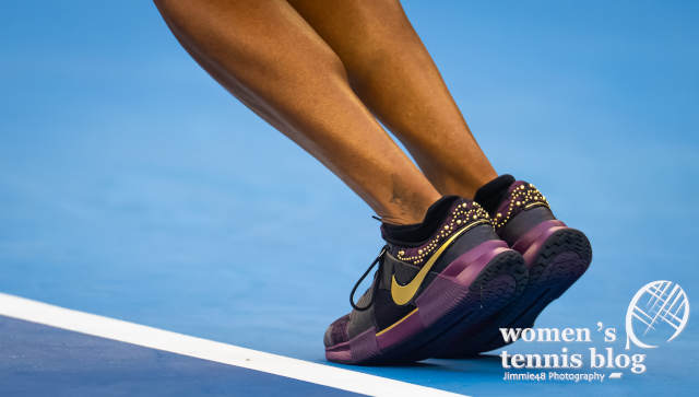 Naomi Osaka's shoes in Beijing