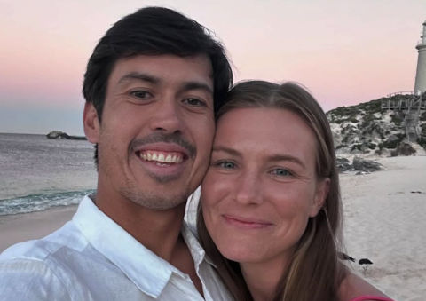 Aussie tennis players Maddison Inglis and Jason Kubler get engaged