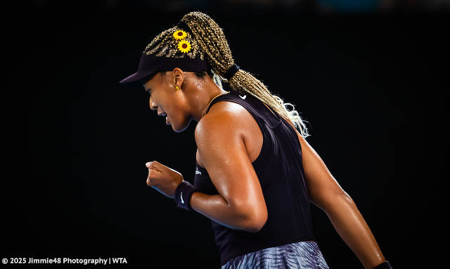 Naomi Osaka at the 2025 Australian Open