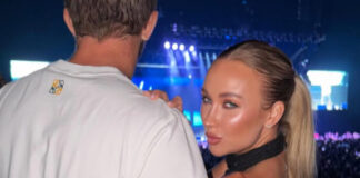 Potapova hugs Griekspoor during night out at Dubai concert Anastasia Potapova with boyfriend at Dubai concert