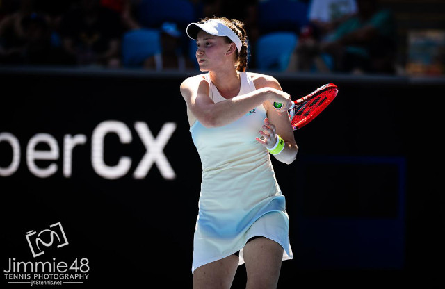 Elena Rybakina dress