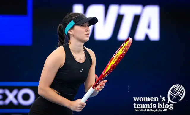 Eva Lys at the 2026 United Cup