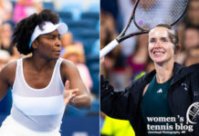 Venus Williams and Elina Svitolina