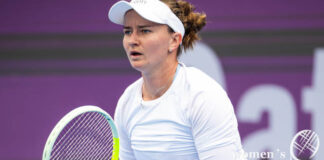 Barbora Krejcikova wearing Vuori